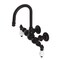 Kingston Brass CA5T5 3-3/8" Tub Wall Mount Clawfoot Tub Faucet, Oil Rubbed Bronze CA5T5 - alternate 1